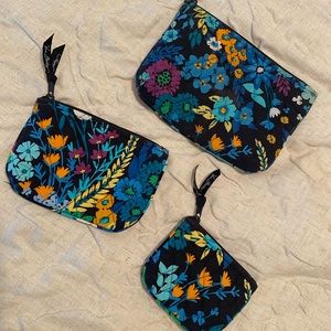 3 travel bags (midnight blues)